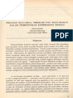 JURNAL - Peranan Keluarga, Sekolah Dan Masyarakat Dalam Pembentukan k