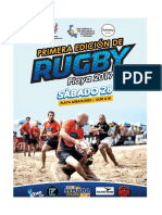 Bases y Normas Del Campeonato de Rugby Playa