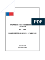 Informe de Previsión de Demanda 2015 2030 Oct 2015