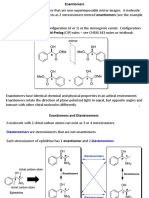 CHEM 344 Stereochemistry Review