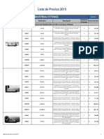 Lista de Precios Marzo 2015 PDF
