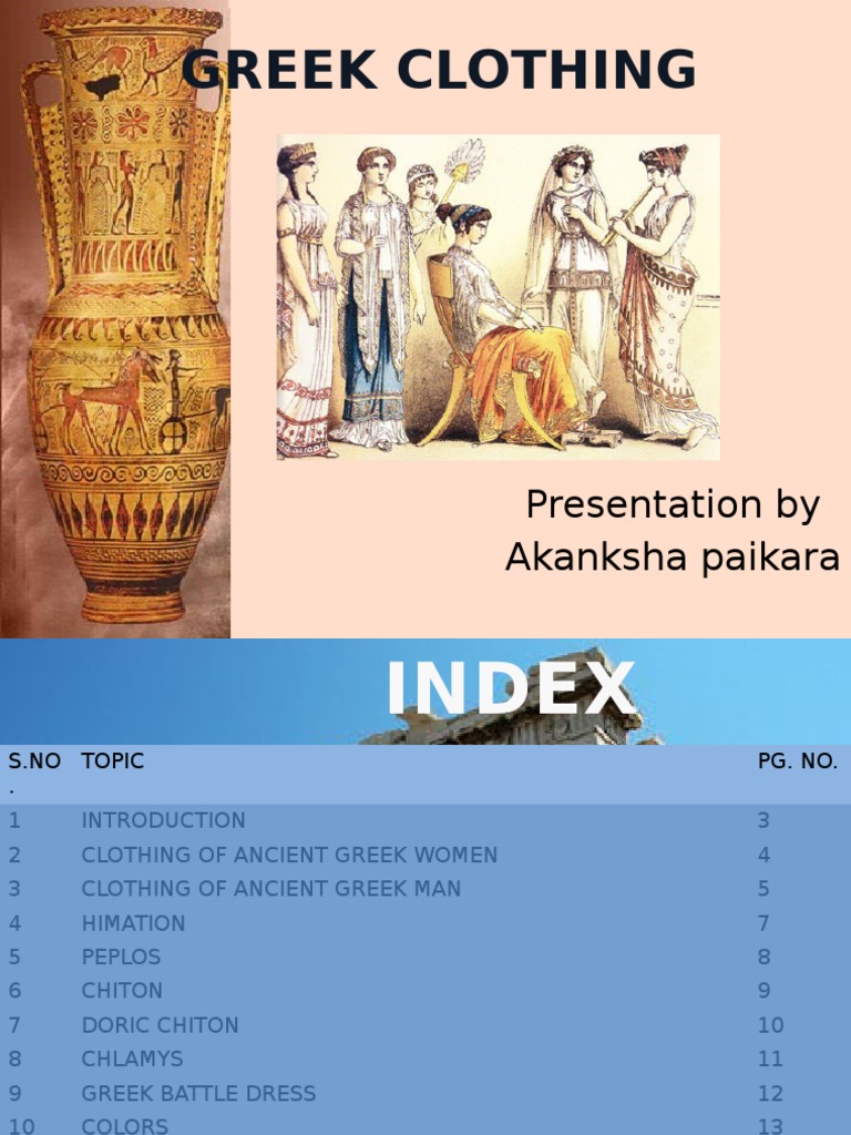 Greek Clothing | PDF | Clothing | Softlines (Retail), image size:768x1024