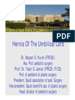 Hernia of The Umbilical Cord