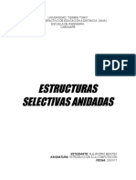 Ejercicios Estructuras Selectivas Anidadas