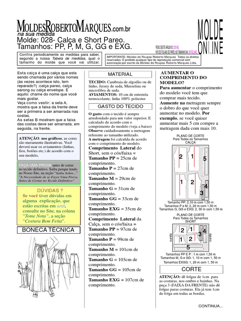 medidas de pareo