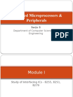 Advanced Microprocessors & Peripherals: 8255 PPI & 8251 USART