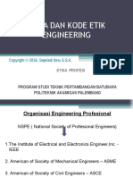 Etika Profesi - 9-10 Etika Dan Kode Etik Engineer