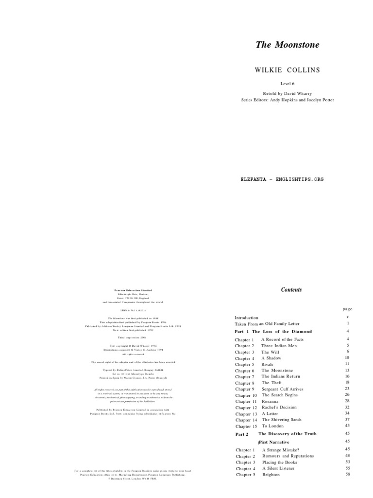 Level 6 The Moonstone PDF The Moonstone