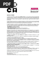 Flyer Musica Pobre - Castelo Branco