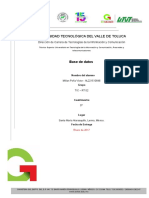 Normalización de Base de Datos