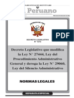 DL 1272 Silencio Administrativo Loloy