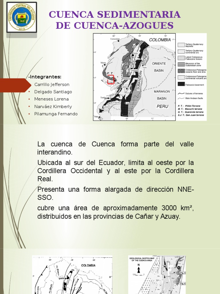 Cuenca de Cuenca-Azogues: Evolución Geológica | PDF | Falla (geología ...