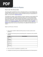 Physics Study Guide