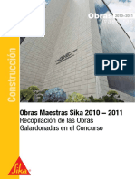 Obras Maestras Sika 2010-2011