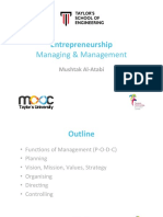 Entrepreneurship 09 Managing Management