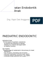 Kuliah Endodontik Pada Anak
