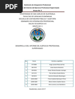 Desarrollo Del Informe Del EPS