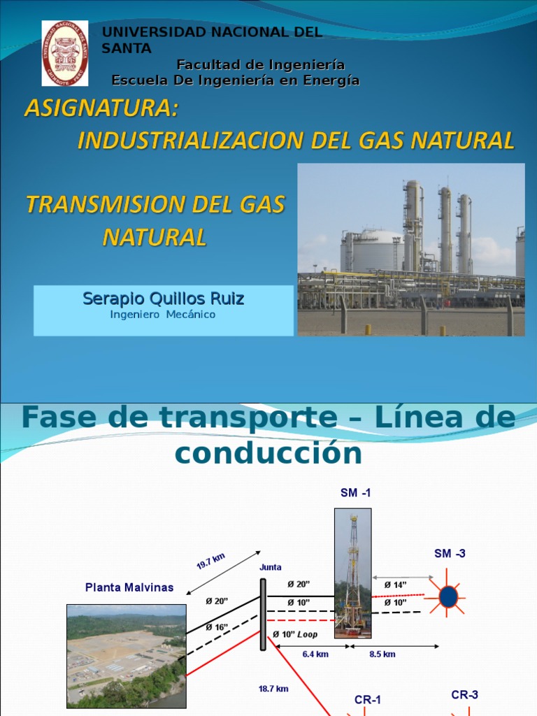Clase 4 - Transmisión Del Gas Natural | PDF