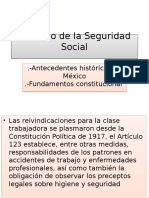 Derecho de La Seguridad Social en México