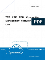 ZTE LTE FDD Connection Management Feature Guide