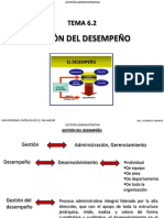 Tema 6.2 Gestión Del Desempeño