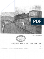 Arquitectura en Lima 1800-1900