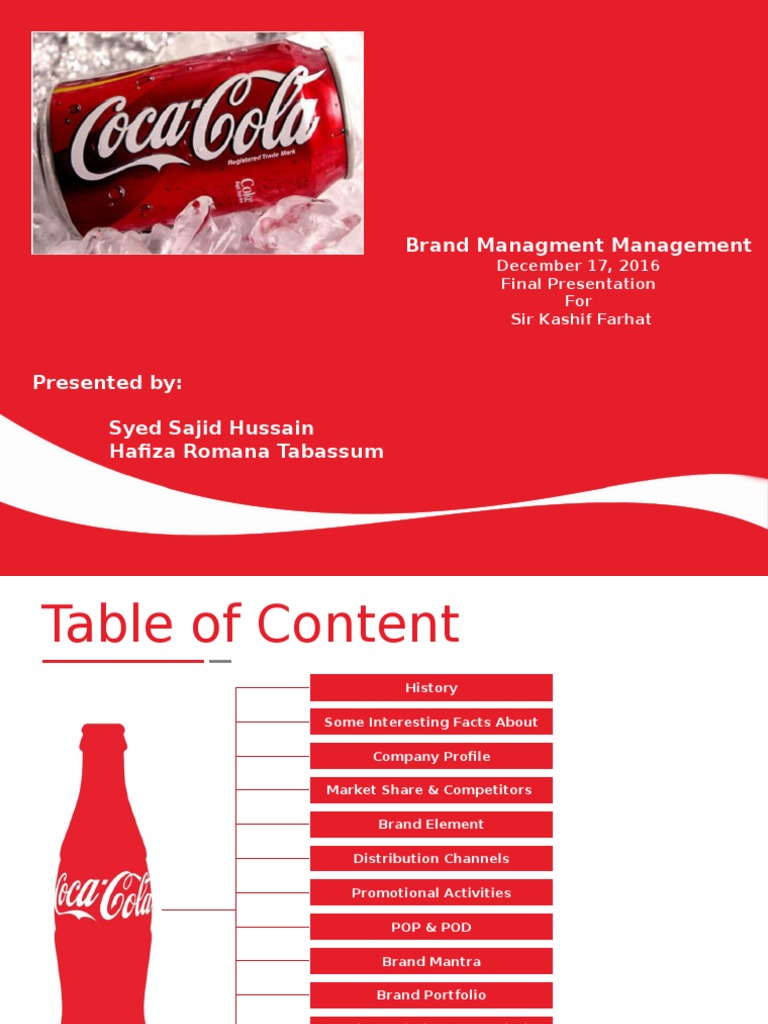 Coke Presentation Dec'2016123  Coca Cola  The Coca Cola Company