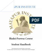Bhakti-Pravesa - Students Handbook 2012