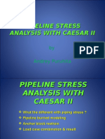 132941557 Pipeline Stress Analysis With Caesar II Ppt