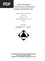 Download LAPORAN PRAKTIKUM Koreksi Radiometrik Citra by Achmad Faisal Marasabessy SN337600780 doc pdf
