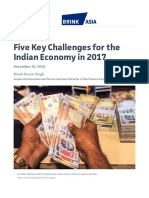 Five Key Challenges For The Indian Economy in 2017 - Brink - The Edge of Risk