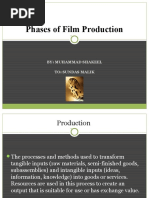 Phases of Film Production