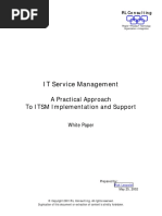 ITSM Infrastructure Support