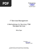 ITSM Managed Services Methodology