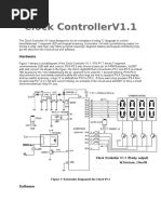 Clock Controllerv1.1: Hardware