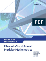 Edexcel AS and A Level Modular Mathematics Core Further Mathematics 3