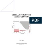 STELLAR STRUCTURE - O.L. Pols PDF