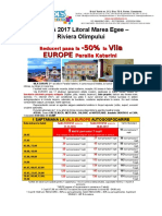 Oferta Vila Europe Paralia