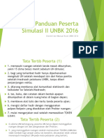 Panduan Peserta Simulasi II UNBK 2016