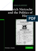 Friedrich Nietzsche and The Politics of History - Christian J. Emden