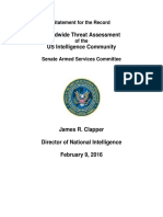 Rapport de James Clapper