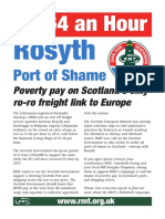 Rosyth Port of shame