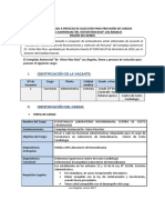 Bases y Perfil Secretaria Hemodinamia C.C. Cardiologia