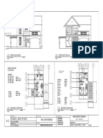 Fajardo, Jenny Rose N.: Front Elevation Cross Section A-A'