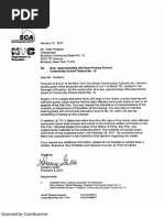 SCA document on CEC 15 school