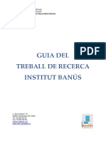 GUIA TREBALL DE RECERCA INSTITUT BANÚS Versió 3