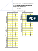 Gabarito 3 Nivel C AUXILIAR EM ADMINISTRAÇÃO PDF