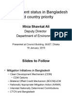 CTCN Current Status in Bangladesh and Country Priority: Mirza Shawkat Ali