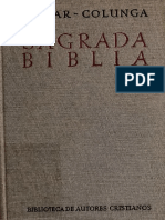 Sagrada Biblia Nacar Colunga 1944