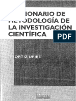 Diccionario de Metodologia de La Investigacion Cientifica